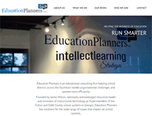 Tablet Screenshot of edplanners.org